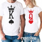 Duo tričká Queen+King